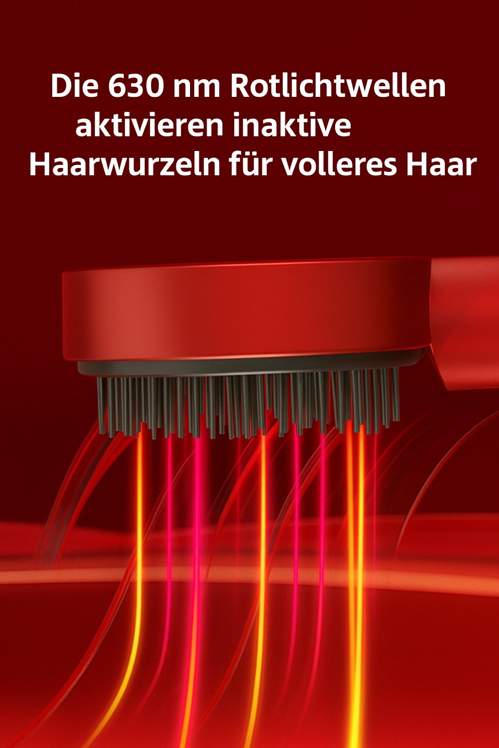 Aetheria® - Rotlicht-Kopfmassagegerät